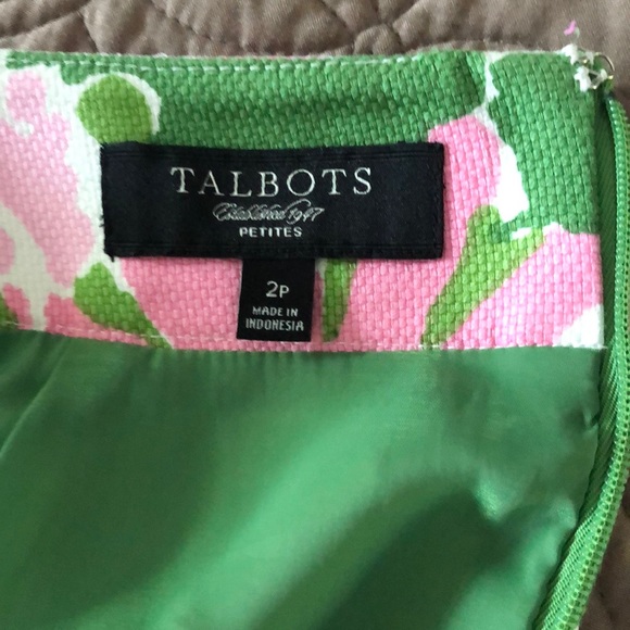 High Waisted Spring Floral Petite 2 - Picture 3 of 5